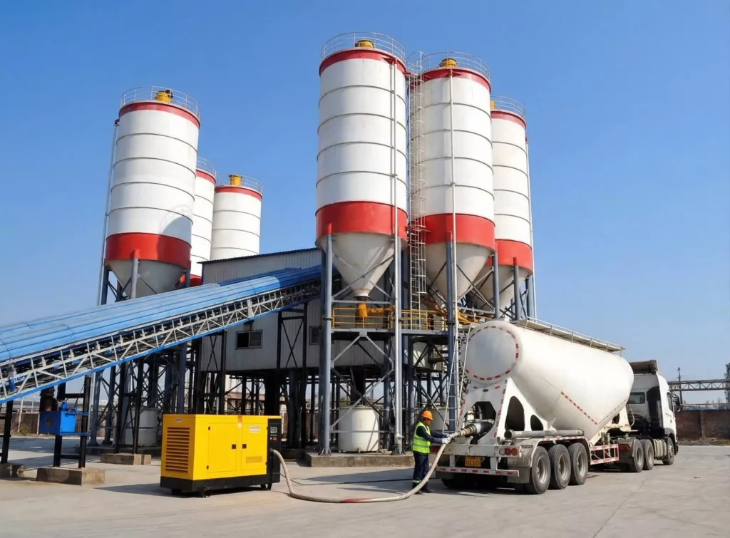 Air Compressor for Mixing Plant